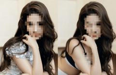 名为“AI瑶瑶”的账号发布了一段身穿低胸拆、紧